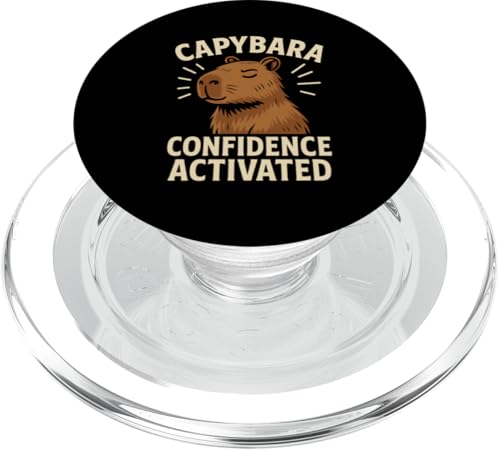 Lustiger Capybara-Liebhaber Nager Wildtiere Capy PopSockets PopGrip für MagSafe Lustiger Capybara-Liebhaber Nager Wildtiere Capy PopSockets PopGrip für MagSafe von Funny Capybara Rodent Animal Capy