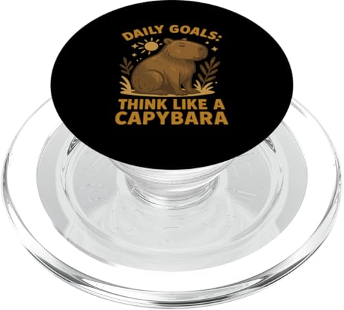 Lustiger Capybara-Liebhaber Nager Wildtiere Capy PopSockets PopGrip für MagSafe Lustiger Capybara-Liebhaber Nager Wildtiere Capy PopSockets PopGrip für MagSafe von Funny Capybara Rodent Animal Capy