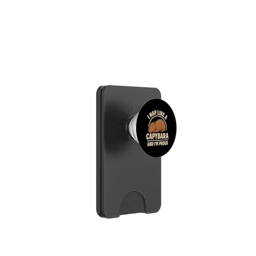 Lustiger Capybara-Liebhaber Nager Wildtiere Capy PopSockets PopWallet für MagSafe Lustiger Capybara-Liebhaber Nager Wildtiere Capy PopSockets PopWallet für MagSafe von Funny Capybara Rodent Animal Capy