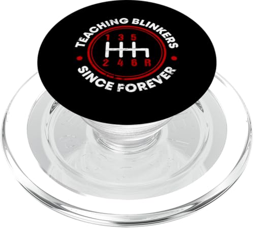 Seit Ewigkeiten Scheuklappen unterrichten PopSockets PopGrip für MagSafe Seit Ewigkeiten Scheuklappen unterrichten PopSockets PopGrip für MagSafe von Funny Car Driver Teacher School Students Quotes