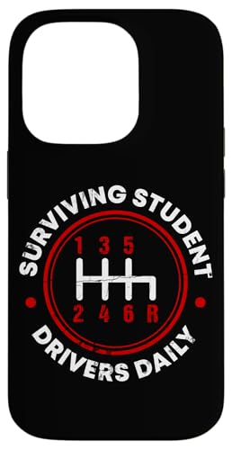 Überlebende Schülerfahrer täglich Hülle für iPhone 14 Pro Überlebende Schülerfahrer täglich Hülle für iPhone 14 Pro von Funny Car Driver Teacher School Students Quotes
