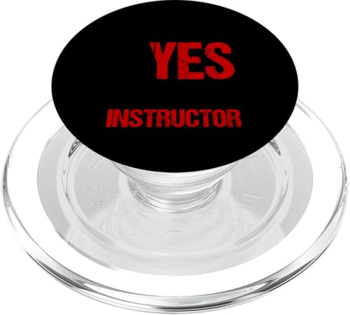 Wiederholen Sie einfach Ja Fahrlehrer PopSockets PopGrip für MagSafe Wiederholen Sie einfach Ja Fahrlehrer PopSockets PopGrip für MagSafe von Funny Car Driver Teacher School Students Quotes