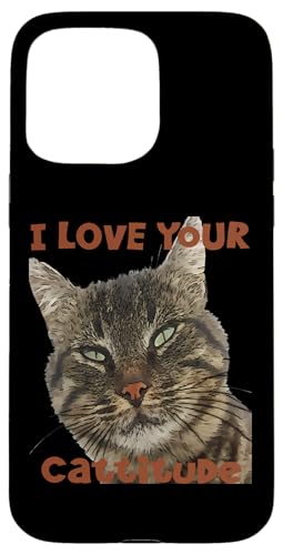 I Love Your Cattitude Lustiges Wortspiel Zitat Hülle für iPhone 15 Pro Max I Love Your Cattitude Lustiges Wortspiel Zitat Hülle für iPhone 15 Pro Max von Funny Cat Quote Tees and Amusing Cat Gifts taiche