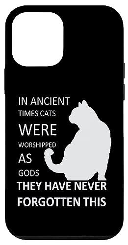 In der Antike wurden Katzen als Götter verehrt v3 Hülle für iPhone 12 mini In der Antike wurden Katzen als Götter verehrt v3 Hülle für iPhone 12 mini von Funny Cat Quote Tees and Amusing Cat Gifts taiche