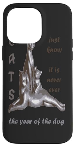 Katzen wissen einfach, dass es niemals das Jahr des Hundes ist Hülle für iPhone 14 Pro Max Katzen wissen einfach, dass es niemals das Jahr des Hundes ist Hülle für iPhone 14 Pro Max von Funny Cat Quote Tees and Amusing Cat Gifts taiche