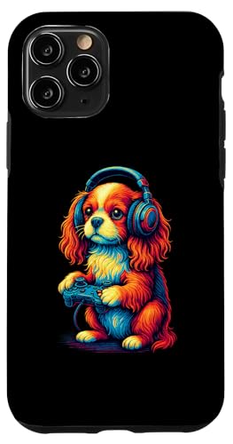 Cavalier King Charles Spaniel Retro Gamer Vintage Gaming Hund Hülle für iPhone 11 Pro Cavalier King Charles Spaniel Retro Gamer Vintage Gaming Hund Hülle für iPhone 11 Pro von Funny Cavalier 80s Synthwave Vaporwave Dog Designs