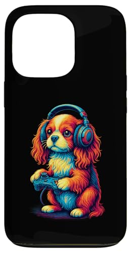 Cavalier King Charles Spaniel Retro Gamer Vintage Gaming Hund Hülle für iPhone 13 Pro Cavalier King Charles Spaniel Retro Gamer Vintage Gaming Hund Hülle für iPhone 13 Pro von Funny Cavalier 80s Synthwave Vaporwave Dog Designs