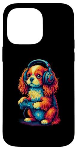 Cavalier King Charles Spaniel Retro Gamer Vintage Gaming Hund Hülle für iPhone 14 Pro Max Cavalier King Charles Spaniel Retro Gamer Vintage Gaming Hund Hülle für iPhone 14 Pro Max von Funny Cavalier 80s Synthwave Vaporwave Dog Designs