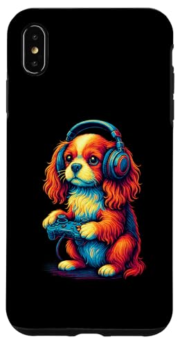 Cavalier King Charles Spaniel Retro Gamer Vintage Gaming Hund Hülle für iPhone XS Max Cavalier King Charles Spaniel Retro Gamer Vintage Gaming Hund Hülle für iPhone XS Max von Funny Cavalier 80s Synthwave Vaporwave Dog Designs