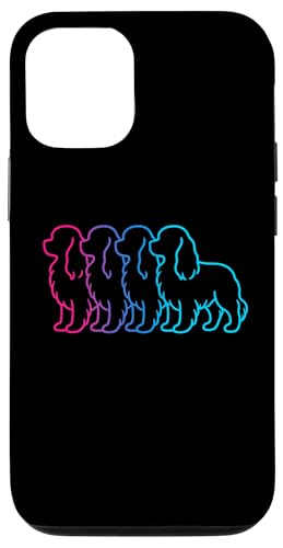 Cavalier King Charles Spaniel Retro Silhouette Synthwave Hund Hülle für iPhone 12/12 Pro Cavalier King Charles Spaniel Retro Silhouette Synthwave Hund Hülle für iPhone 12/12 Pro von Funny Cavalier 80s Synthwave Vaporwave Dog Designs