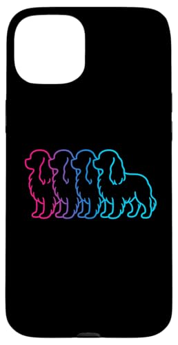 Cavalier King Charles Spaniel Retro Silhouette Synthwave Hund Hülle für iPhone 15 Plus Cavalier King Charles Spaniel Retro Silhouette Synthwave Hund Hülle für iPhone 15 Plus von Funny Cavalier 80s Synthwave Vaporwave Dog Designs