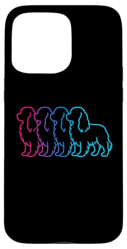 Cavalier King Charles Spaniel Retro Silhouette Synthwave Hund Hülle für iPhone 15 Pro Max Cavalier King Charles Spaniel Retro Silhouette Synthwave Hund Hülle für iPhone 15 Pro Max von Funny Cavalier 80s Synthwave Vaporwave Dog Designs