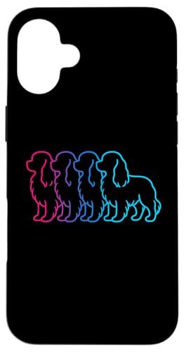 Cavalier King Charles Spaniel Retro Silhouette Synthwave Hund Hülle für iPhone 16 Plus Cavalier King Charles Spaniel Retro Silhouette Synthwave Hund Hülle für iPhone 16 Plus von Funny Cavalier 80s Synthwave Vaporwave Dog Designs