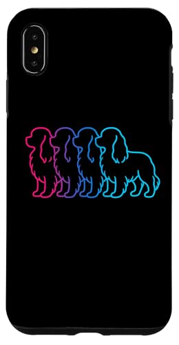 Cavalier King Charles Spaniel Retro Silhouette Synthwave Hund Hülle für iPhone XS Max Cavalier King Charles Spaniel Retro Silhouette Synthwave Hund Hülle für iPhone XS Max von Funny Cavalier 80s Synthwave Vaporwave Dog Designs