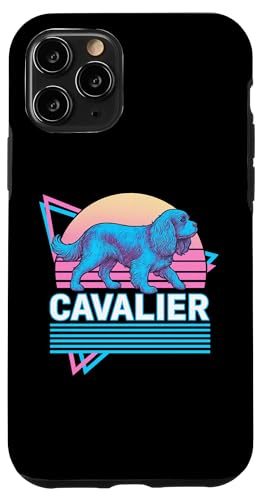 Cavalier King Charles Spaniel im Retro-Stil im Vintage-Synthwave-Stil Hülle für iPhone 11 Pro Cavalier King Charles Spaniel im Retro-Stil im Vintage-Synthwave-Stil Hülle für iPhone 11 Pro von Funny Cavalier 80s Synthwave Vaporwave Dog Designs
