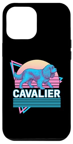 Cavalier King Charles Spaniel im Retro-Stil im Vintage-Synthwave-Stil Hülle für iPhone 12 Pro Max Cavalier King Charles Spaniel im Retro-Stil im Vintage-Synthwave-Stil Hülle für iPhone 12 Pro Max von Funny Cavalier 80s Synthwave Vaporwave Dog Designs