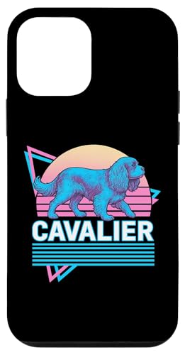 Cavalier King Charles Spaniel im Retro-Stil im Vintage-Synthwave-Stil Hülle für iPhone 12 mini Cavalier King Charles Spaniel im Retro-Stil im Vintage-Synthwave-Stil Hülle für iPhone 12 mini von Funny Cavalier 80s Synthwave Vaporwave Dog Designs