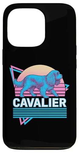 Cavalier King Charles Spaniel im Retro-Stil im Vintage-Synthwave-Stil Hülle für iPhone 13 Pro Cavalier King Charles Spaniel im Retro-Stil im Vintage-Synthwave-Stil Hülle für iPhone 13 Pro von Funny Cavalier 80s Synthwave Vaporwave Dog Designs