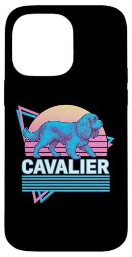 Cavalier King Charles Spaniel im Retro-Stil im Vintage-Synthwave-Stil Hülle für iPhone 14 Pro Max Cavalier King Charles Spaniel im Retro-Stil im Vintage-Synthwave-Stil Hülle für iPhone 14 Pro Max von Funny Cavalier 80s Synthwave Vaporwave Dog Designs