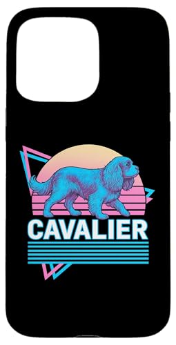 Cavalier King Charles Spaniel im Retro-Stil im Vintage-Synthwave-Stil Hülle für iPhone 15 Pro Max Cavalier King Charles Spaniel im Retro-Stil im Vintage-Synthwave-Stil Hülle für iPhone 15 Pro Max von Funny Cavalier 80s Synthwave Vaporwave Dog Designs