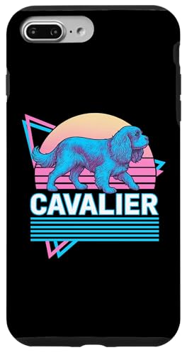 Cavalier King Charles Spaniel im Retro-Stil im Vintage-Synthwave-Stil Hülle für iPhone 7 Plus/8 Plus Cavalier King Charles Spaniel im Retro-Stil im Vintage-Synthwave-Stil Hülle für iPhone 7 Plus/8 Plus von Funny Cavalier 80s Synthwave Vaporwave Dog Designs