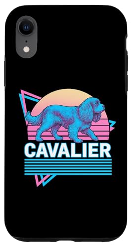 Cavalier King Charles Spaniel im Retro-Stil im Vintage-Synthwave-Stil Hülle für iPhone XR Cavalier King Charles Spaniel im Retro-Stil im Vintage-Synthwave-Stil Hülle für iPhone XR von Funny Cavalier 80s Synthwave Vaporwave Dog Designs