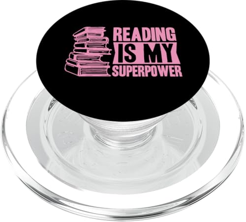 Lesen ist meine Superkraft Superkraft Lustig Literarisch PopSockets PopGrip für MagSafe Lesen ist meine Superkraft Superkraft Lustig Literarisch PopSockets PopGrip für MagSafe von Funny Classic Literary Fiction Quote Art and Merch