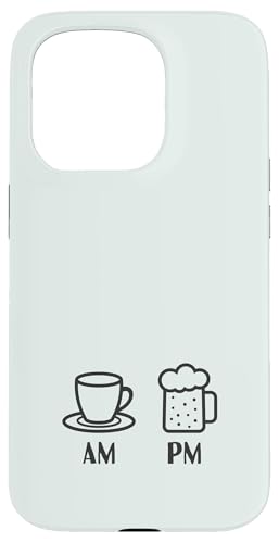 AM Kaffee Espresso PM Bier | Coffee Lover Barista Hülle für iPhone 15 Pro von Funny Coffee Lovers