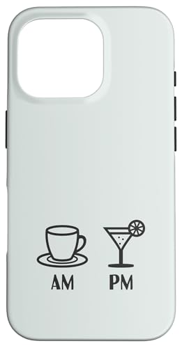 AM Kaffee Espresso PM Getränke | Coffee Lover Barista Hülle für iPhone 16 Pro von Funny Coffee Lovers