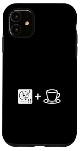 Musik-Vinyl-Schallplatte und Kaffee | Coffee Lover Barista Hülle für iPhone 11 Musik-Vinyl-Schallplatte und Kaffee | Coffee Lover Barista Hülle für iPhone 11 von Funny Coffee Lovers