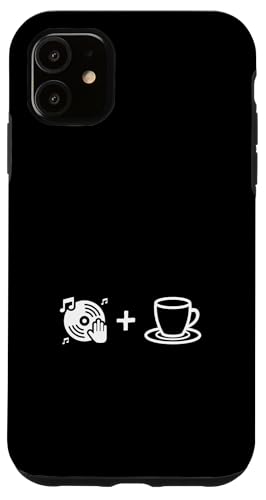 Musik-Vinyl-Schallplatte und Kaffee | Coffee Lover Barista Hülle für iPhone 11 Musik-Vinyl-Schallplatte und Kaffee | Coffee Lover Barista Hülle für iPhone 11 von Funny Coffee Lovers
