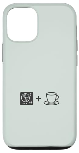 Musik-Vinyl-Schallplatte und Kaffee | Coffee Lover Barista Hülle für iPhone 12/12 Pro Musik-Vinyl-Schallplatte und Kaffee | Coffee Lover Barista Hülle für iPhone 12/12 Pro von Funny Coffee Lovers
