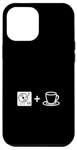 Musik-Vinyl-Schallplatte und Kaffee | Coffee Lover Barista Hülle für iPhone 12 Pro Max von Funny Coffee Lovers