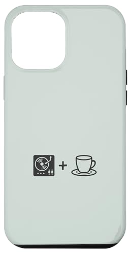 Musik-Vinyl-Schallplatte und Kaffee | Coffee Lover Barista Hülle für iPhone 12 Pro Max von Funny Coffee Lovers
