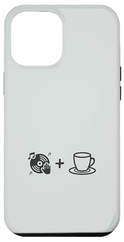 Musik-Vinyl-Schallplatte und Kaffee | Coffee Lover Barista Hülle für iPhone 12 Pro Max von Funny Coffee Lovers