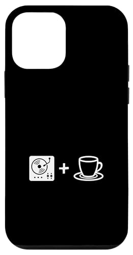 Musik-Vinyl-Schallplatte und Kaffee | Coffee Lover Barista Hülle für iPhone 12 mini von Funny Coffee Lovers