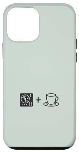 Musik-Vinyl-Schallplatte und Kaffee | Coffee Lover Barista Hülle für iPhone 12 mini von Funny Coffee Lovers