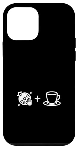 Musik-Vinyl-Schallplatte und Kaffee | Coffee Lover Barista Hülle für iPhone 12 mini von Funny Coffee Lovers