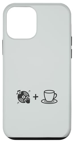 Musik-Vinyl-Schallplatte und Kaffee | Coffee Lover Barista Hülle für iPhone 12 mini Musik-Vinyl-Schallplatte und Kaffee | Coffee Lover Barista Hülle für iPhone 12 mini von Funny Coffee Lovers