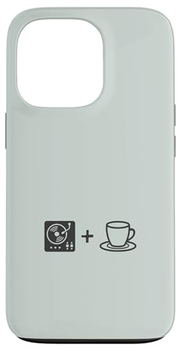 Musik-Vinyl-Schallplatte und Kaffee | Coffee Lover Barista Hülle für iPhone 13 Pro Musik-Vinyl-Schallplatte und Kaffee | Coffee Lover Barista Hülle für iPhone 13 Pro von Funny Coffee Lovers