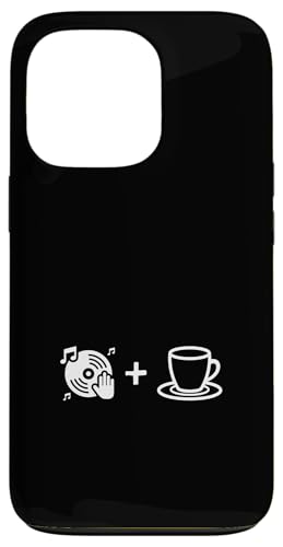 Musik-Vinyl-Schallplatte und Kaffee | Coffee Lover Barista Hülle für iPhone 13 Pro Musik-Vinyl-Schallplatte und Kaffee | Coffee Lover Barista Hülle für iPhone 13 Pro von Funny Coffee Lovers