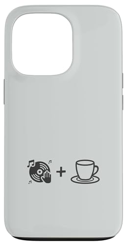 Musik-Vinyl-Schallplatte und Kaffee | Coffee Lover Barista Hülle für iPhone 13 Pro Musik-Vinyl-Schallplatte und Kaffee | Coffee Lover Barista Hülle für iPhone 13 Pro von Funny Coffee Lovers