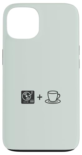 Musik-Vinyl-Schallplatte und Kaffee | Coffee Lover Barista Hülle für iPhone 13 von Funny Coffee Lovers