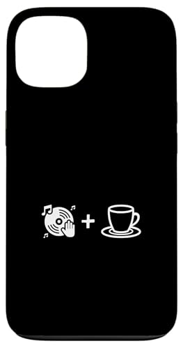 Musik-Vinyl-Schallplatte und Kaffee | Coffee Lover Barista Hülle für iPhone 13 von Funny Coffee Lovers