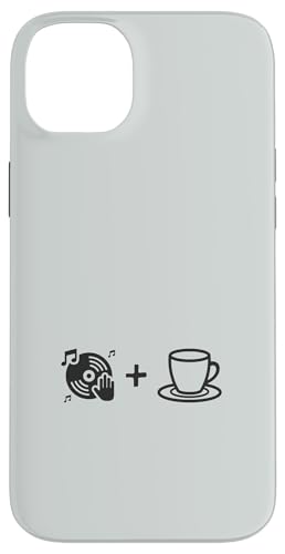 Musik-Vinyl-Schallplatte und Kaffee | Coffee Lover Barista Hülle für iPhone 14 Plus Musik-Vinyl-Schallplatte und Kaffee | Coffee Lover Barista Hülle für iPhone 14 Plus von Funny Coffee Lovers