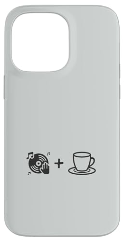 Musik-Vinyl-Schallplatte und Kaffee | Coffee Lover Barista Hülle für iPhone 14 Pro Max Musik-Vinyl-Schallplatte und Kaffee | Coffee Lover Barista Hülle für iPhone 14 Pro Max von Funny Coffee Lovers