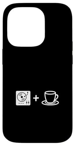 Musik-Vinyl-Schallplatte und Kaffee | Coffee Lover Barista Hülle für iPhone 14 Pro von Funny Coffee Lovers