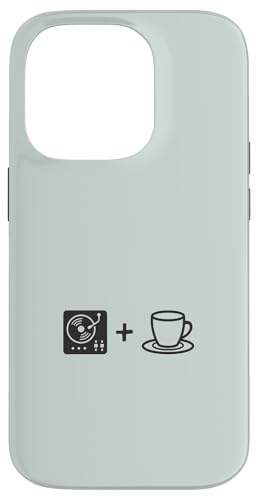 Musik-Vinyl-Schallplatte und Kaffee | Coffee Lover Barista Hülle für iPhone 14 Pro Musik-Vinyl-Schallplatte und Kaffee | Coffee Lover Barista Hülle für iPhone 14 Pro von Funny Coffee Lovers