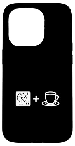 Musik-Vinyl-Schallplatte und Kaffee | Coffee Lover Barista Hülle für iPhone 15 Pro von Funny Coffee Lovers