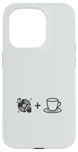 Musik-Vinyl-Schallplatte und Kaffee | Coffee Lover Barista Hülle für iPhone 15 Pro Musik-Vinyl-Schallplatte und Kaffee | Coffee Lover Barista Hülle für iPhone 15 Pro von Funny Coffee Lovers